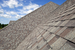 Homes roofed with asphalt shingles in East Brunswick