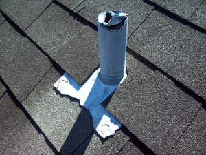 Damaged Roof Vent Repair in Northeast New Jersey
