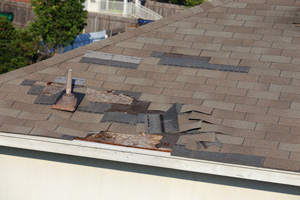 Roof Shingle Blow-off Repair in Toms River, Brick